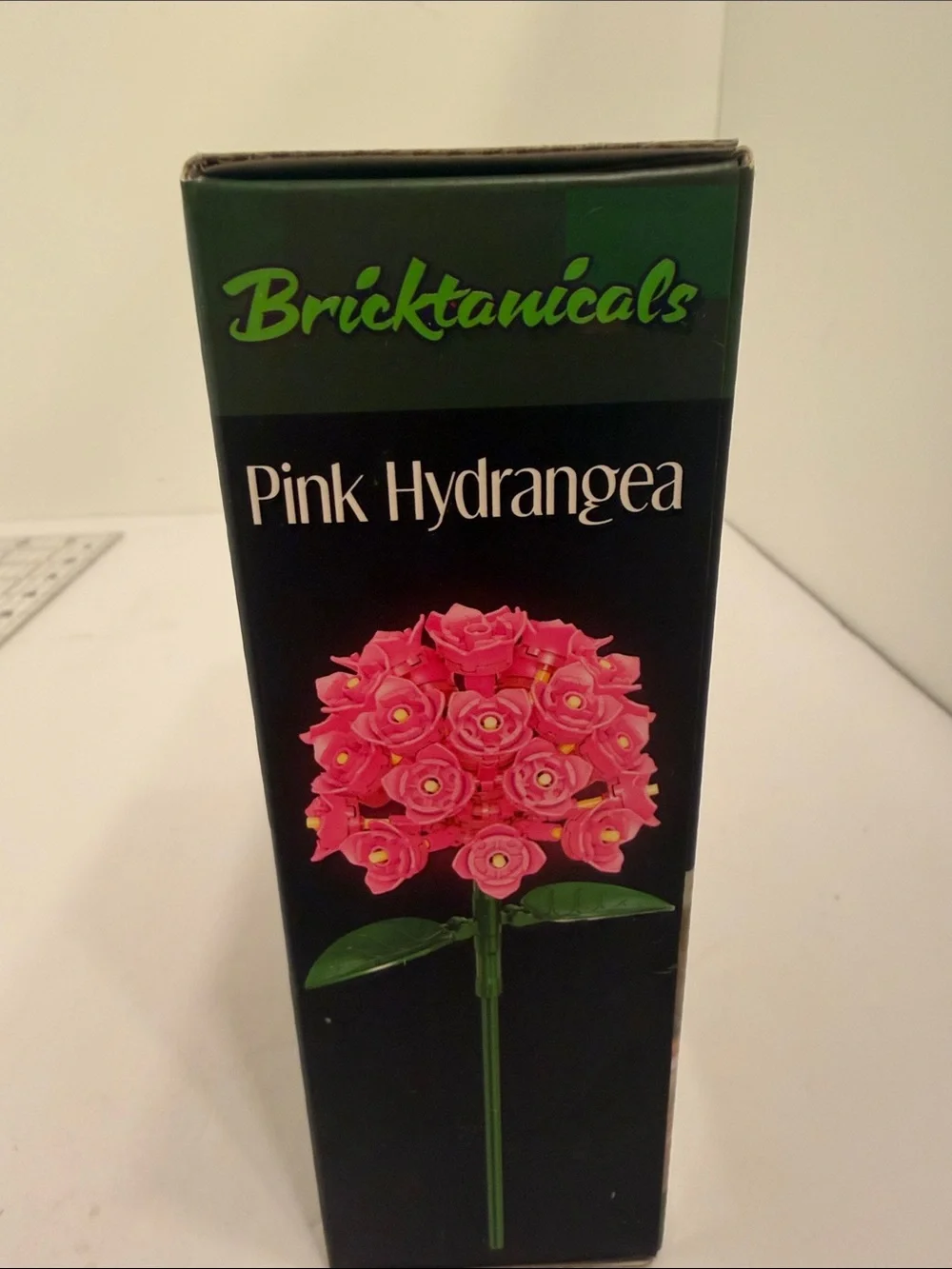 Brick Craft Bricktanicals Pink Hydrangea Faux Floral Building Set